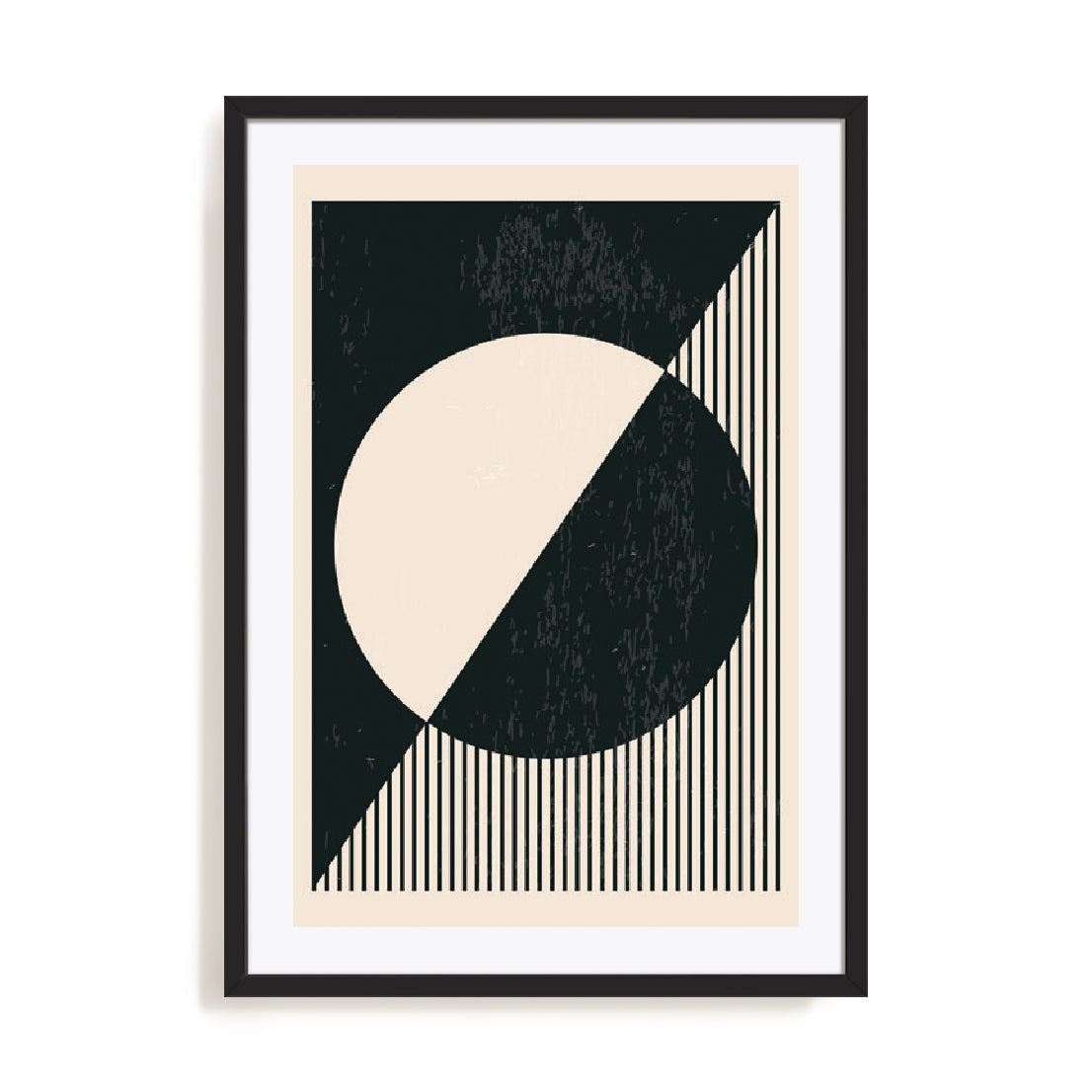 Black And White Planets Series #2 Wall Art