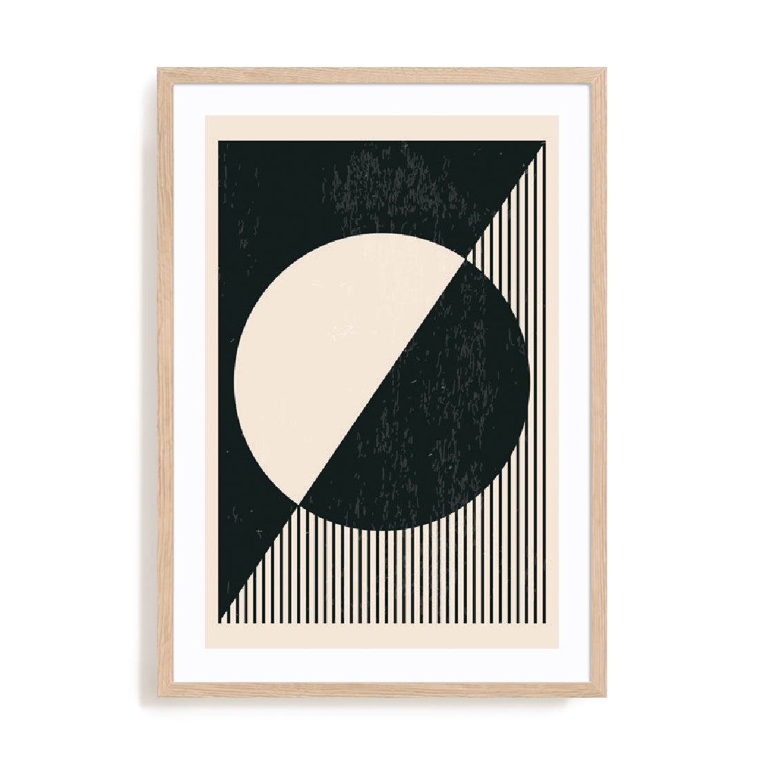Black And White Planets Series #2 Wall Art