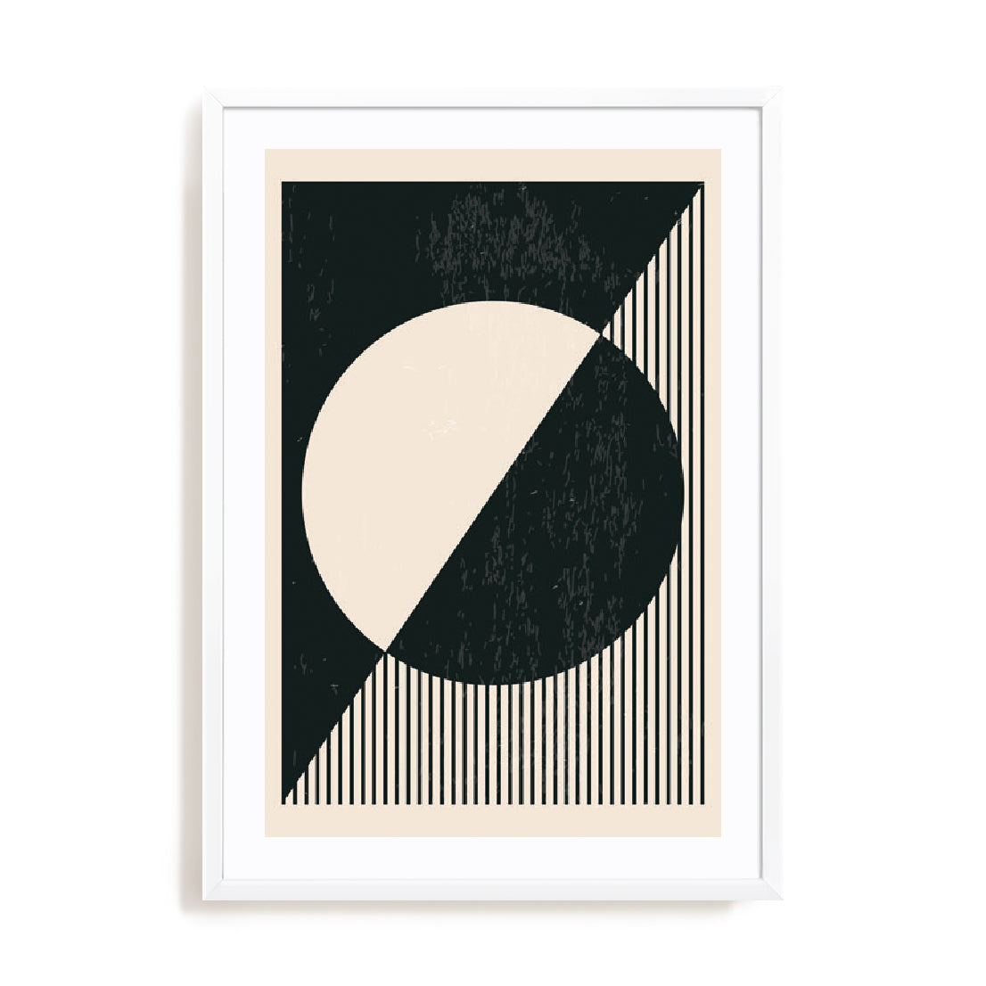 Black And White Planets Series #2 Wall Art