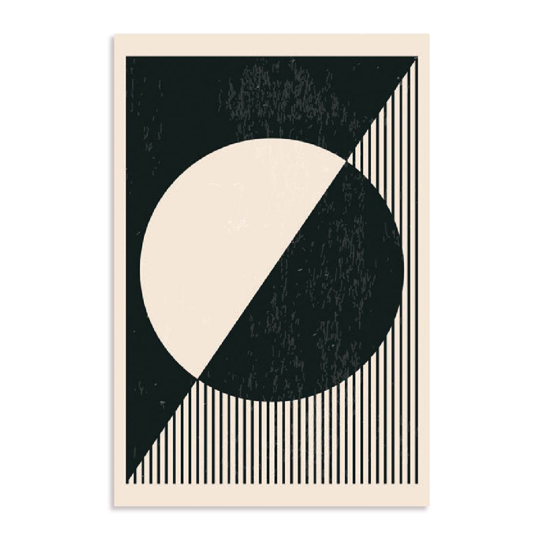 Black And White Planets Series #2 Wall Art