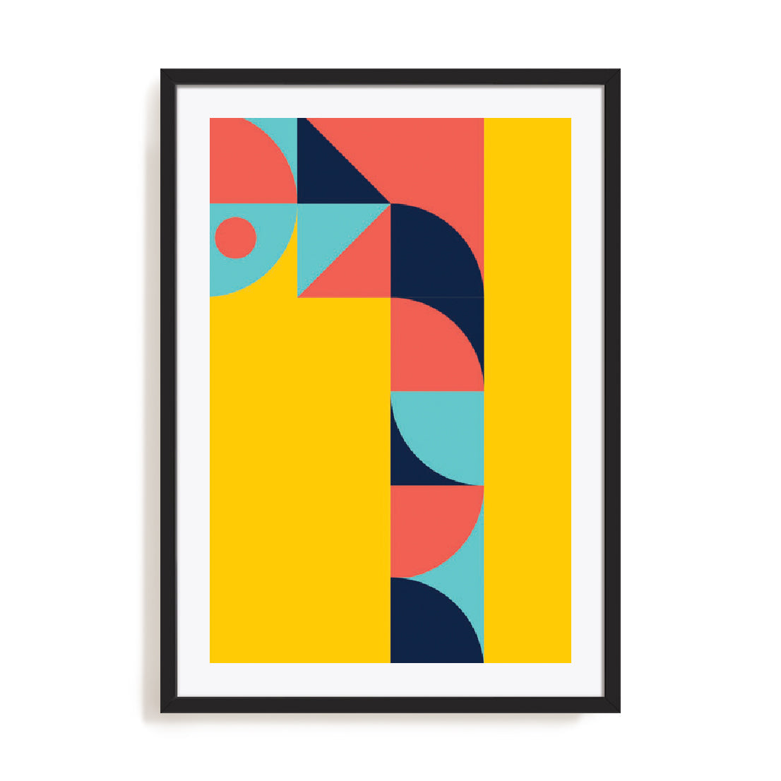 Bold Bauhaus Series #1 Wall Art