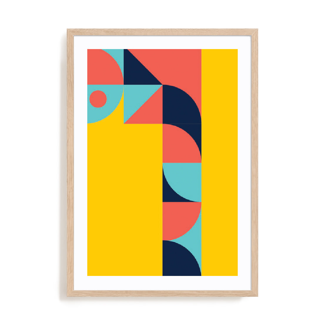 Bold Bauhaus Series #1 Wall Art