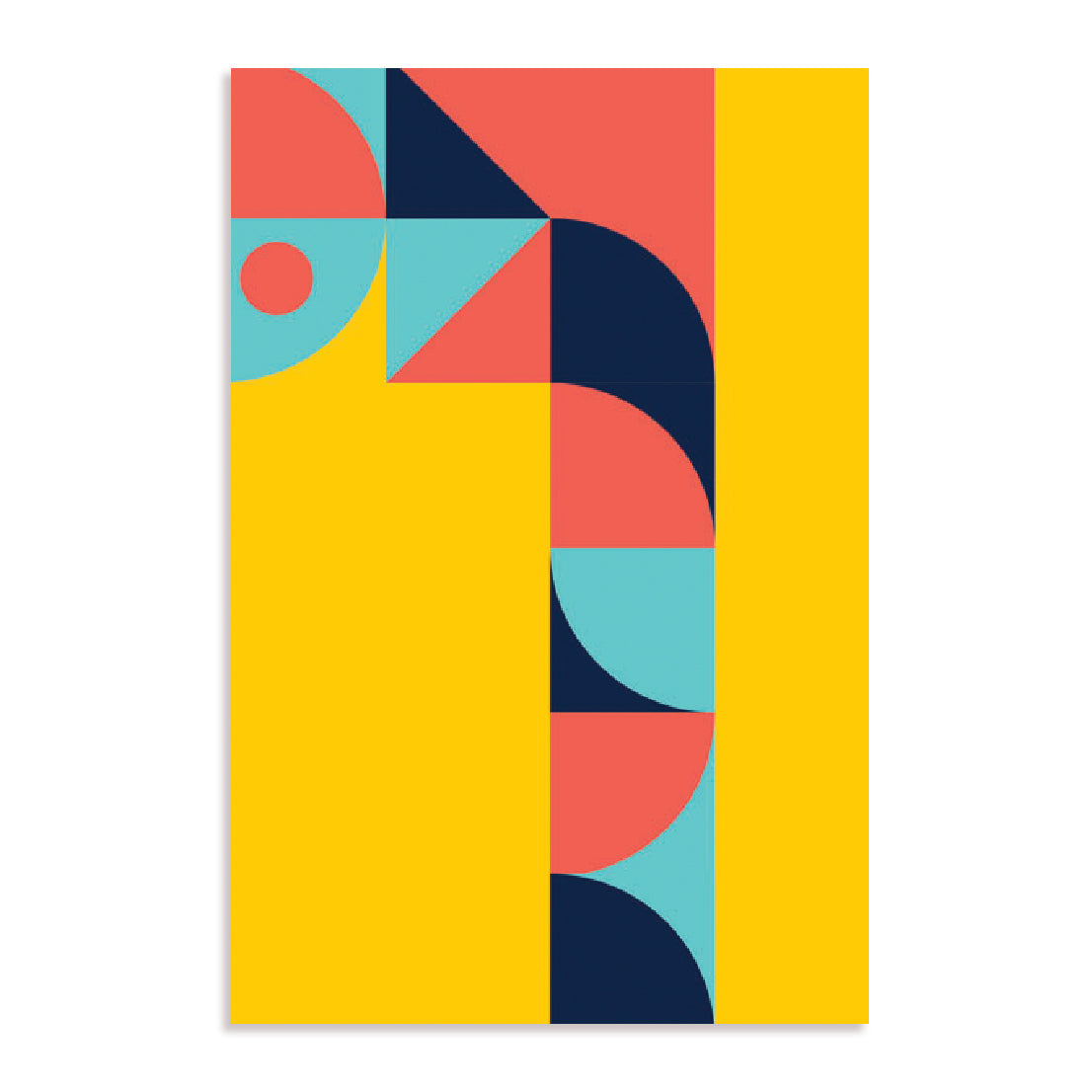 Bold Bauhaus Series #1 Wall Art