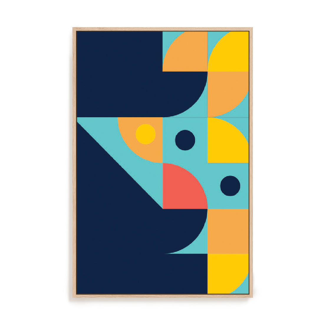 Bold Bauhaus Series #3 Wall Art