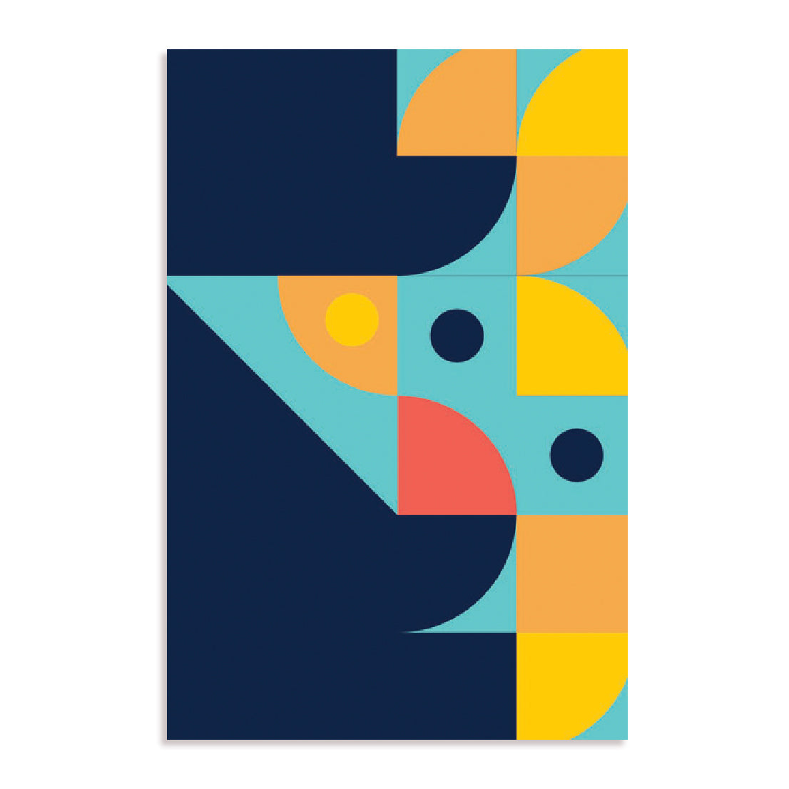 Bold Bauhaus Series #3 Wall Art