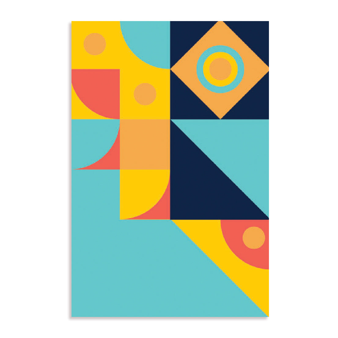 Bold Bauhaus Series #4 Wall Art