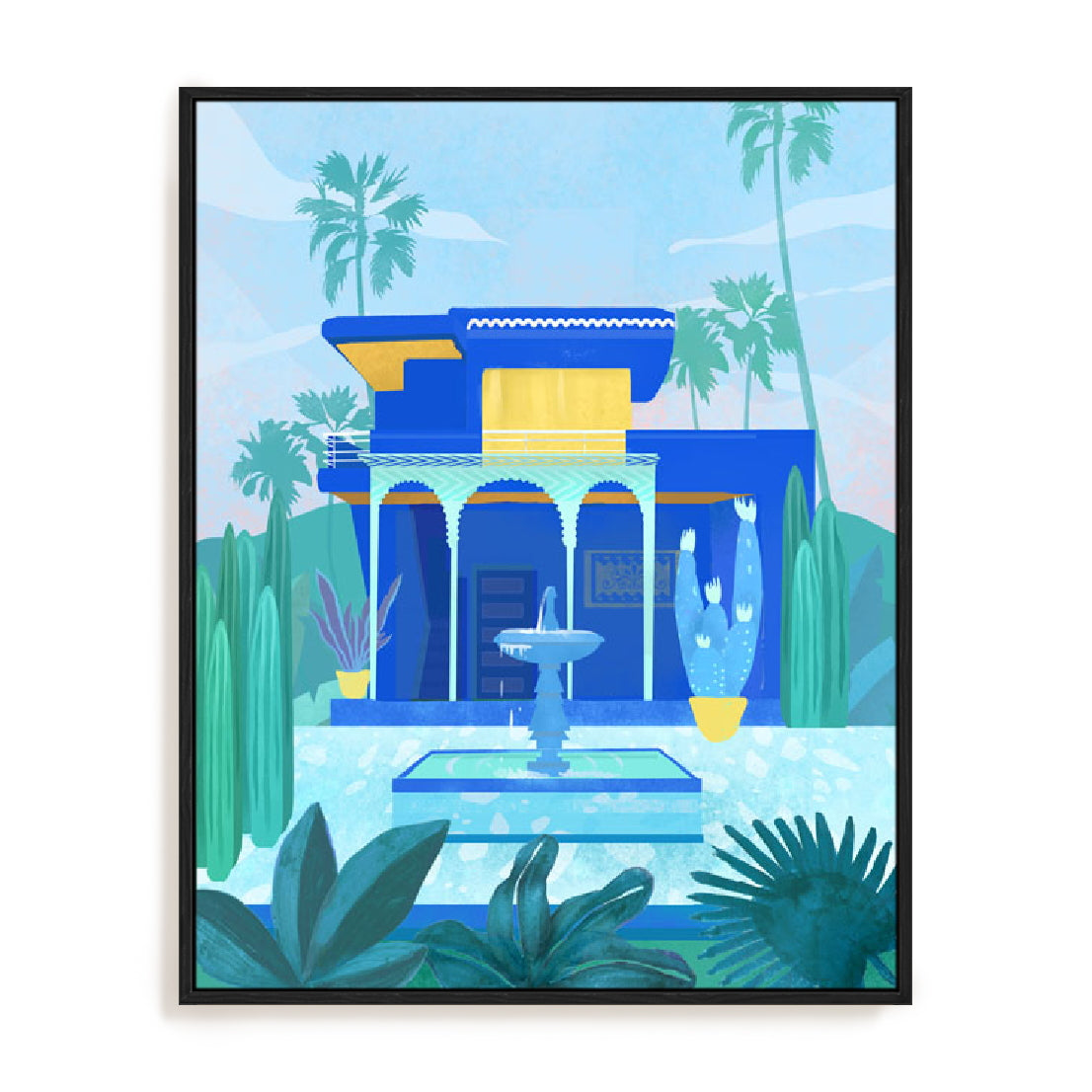 El Bahia Morocco Wall Art
