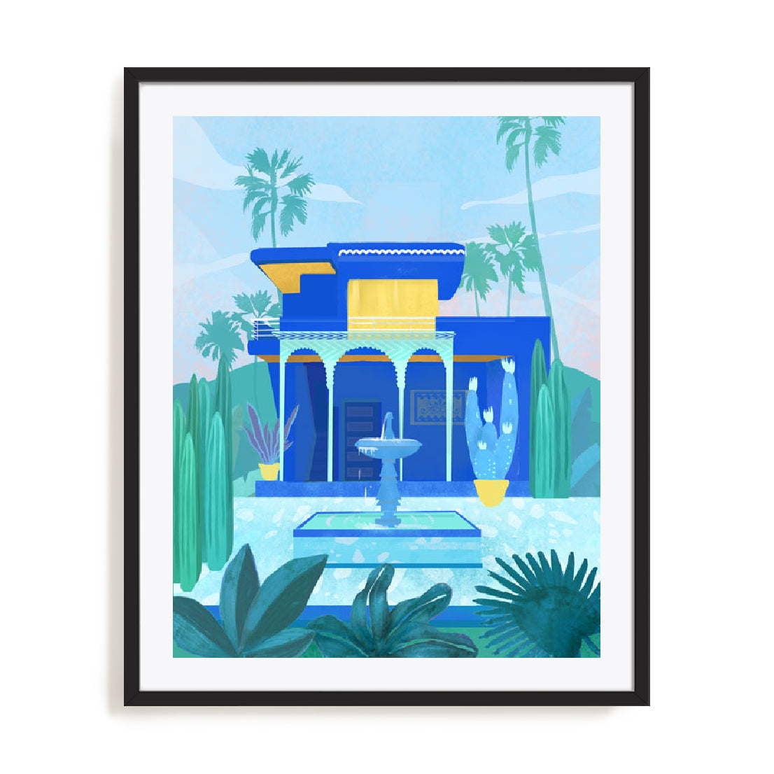 El Bahia Morocco Wall Art