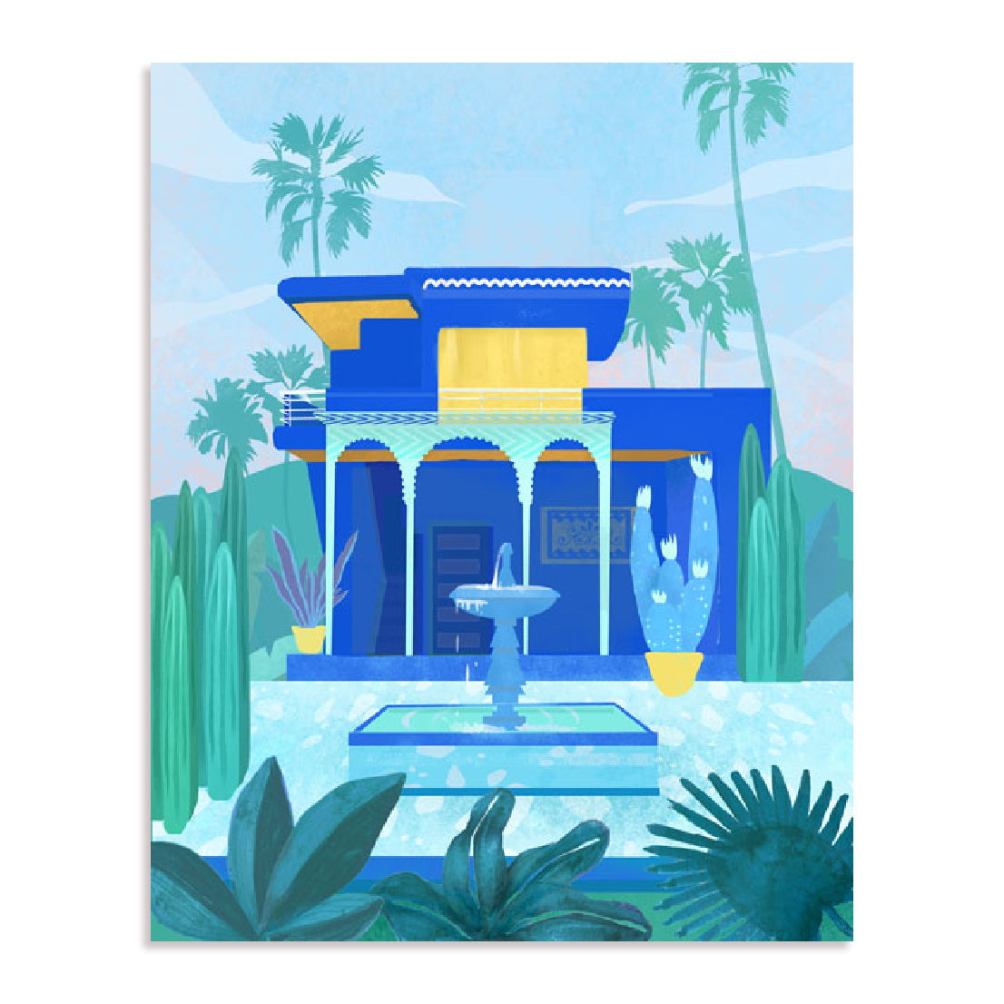 El Bahia Morocco Wall Art