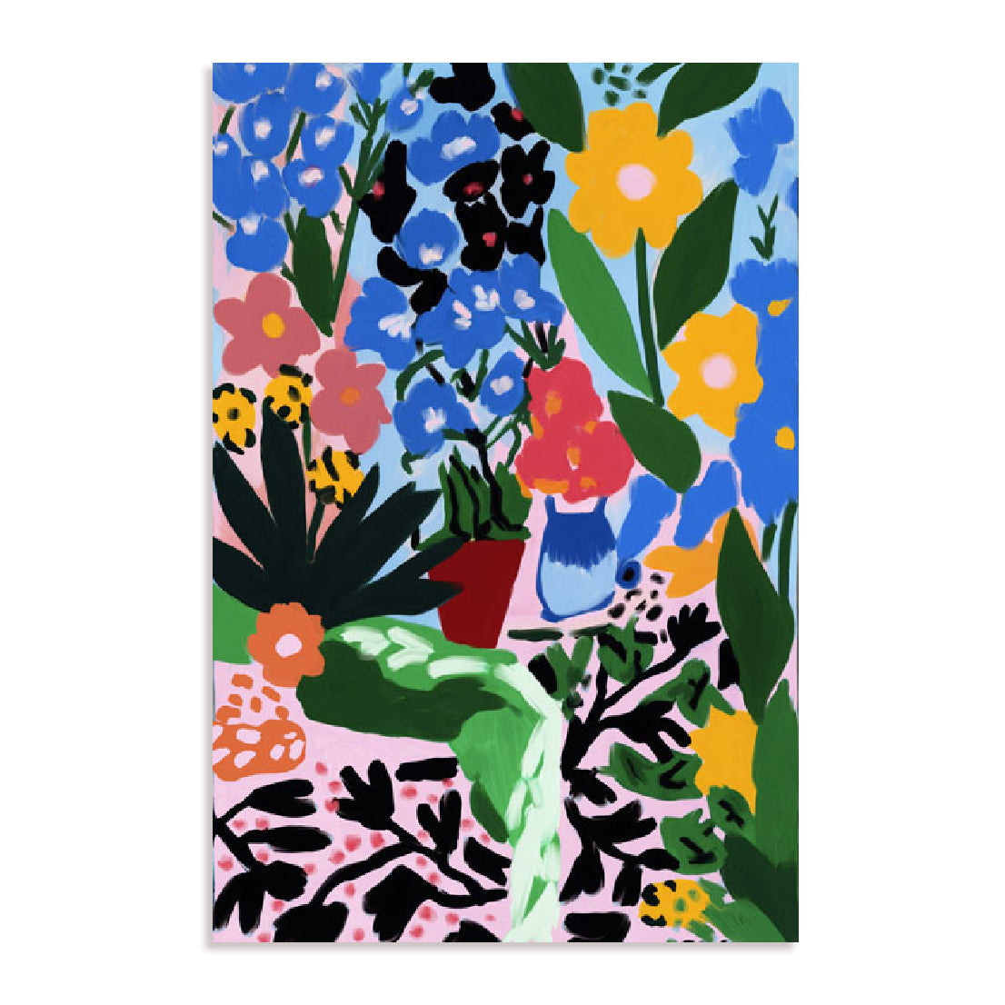 Flower Impressions II Wall Art