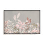 Watercolor Pastel Garden Pink Wall Art