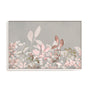 Watercolor Pastel Garden Pink Wall Art