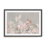 Watercolor Pastel Garden Pink Wall Art