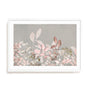 Watercolor Pastel Garden Pink Wall Art