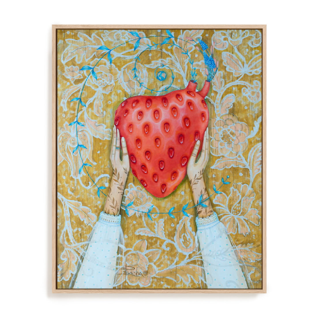 Heart Of The Worlds Wall Art