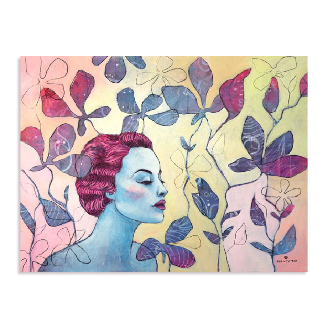 Retro Lady 3 Wall Art