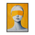 Blindfolded Yellow Wall Art