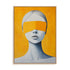 Blindfolded Yellow Wall Art