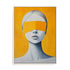 Blindfolded Yellow Wall Art