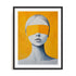 Blindfolded Yellow Wall Art