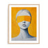 Blindfolded Yellow Wall Art