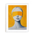 Blindfolded Yellow Wall Art