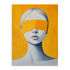 Blindfolded Yellow Wall Art