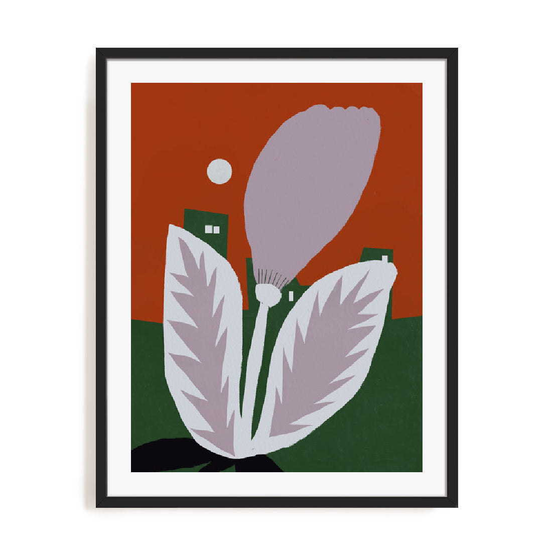 Light Purple Flower Wall Art