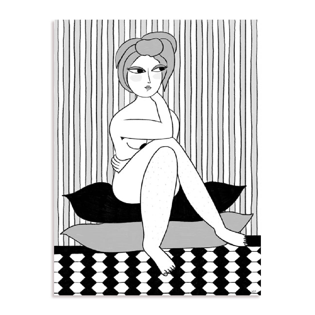 Dopo Il Bagno Wall Art