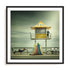 The life guard Wall Art #oran_black-white-border