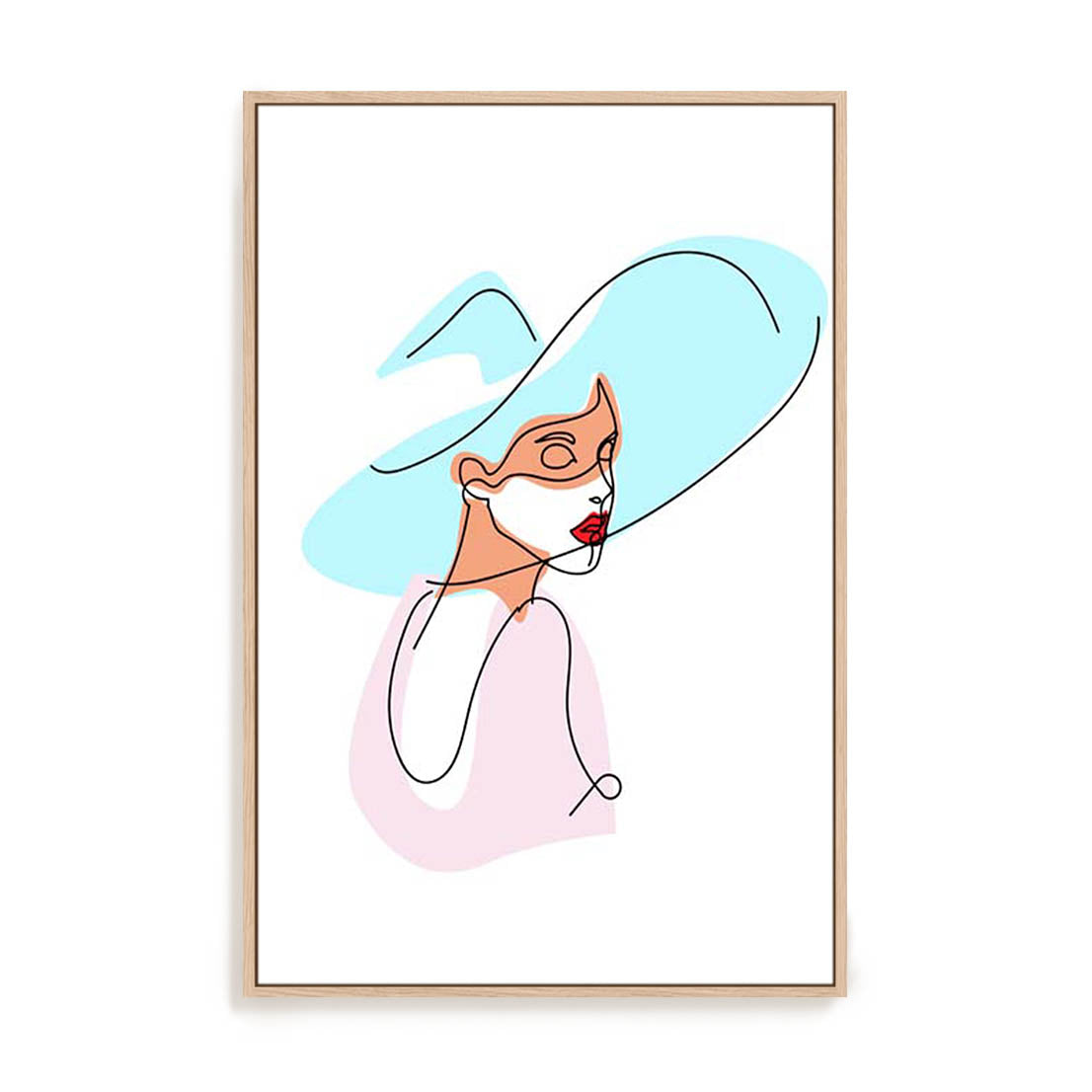Line Girls I Wall Art