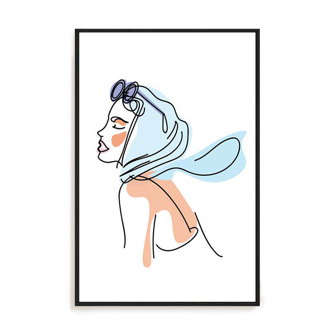 Line Girls II Wall Art