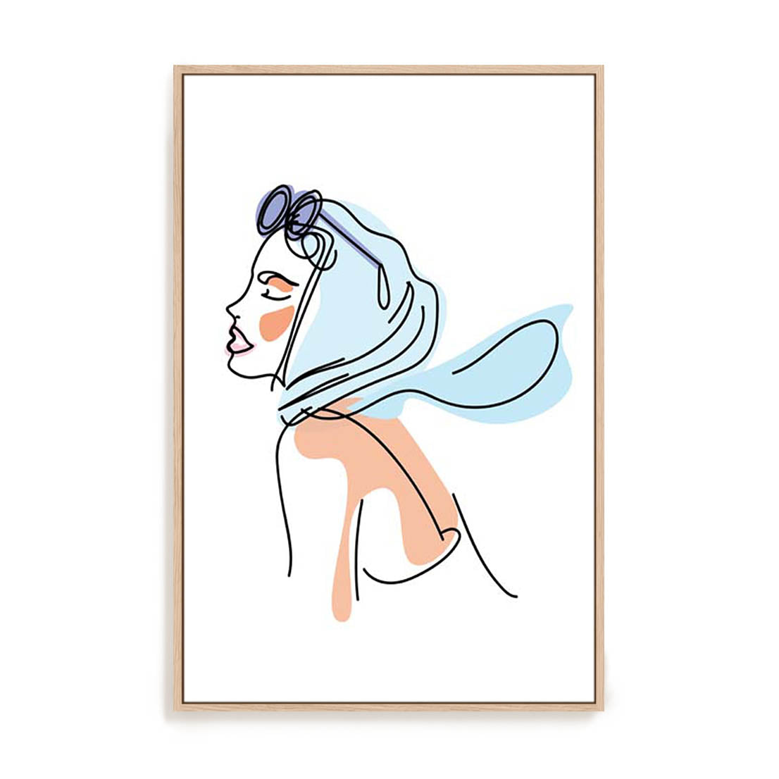 Line Girls II Wall Art