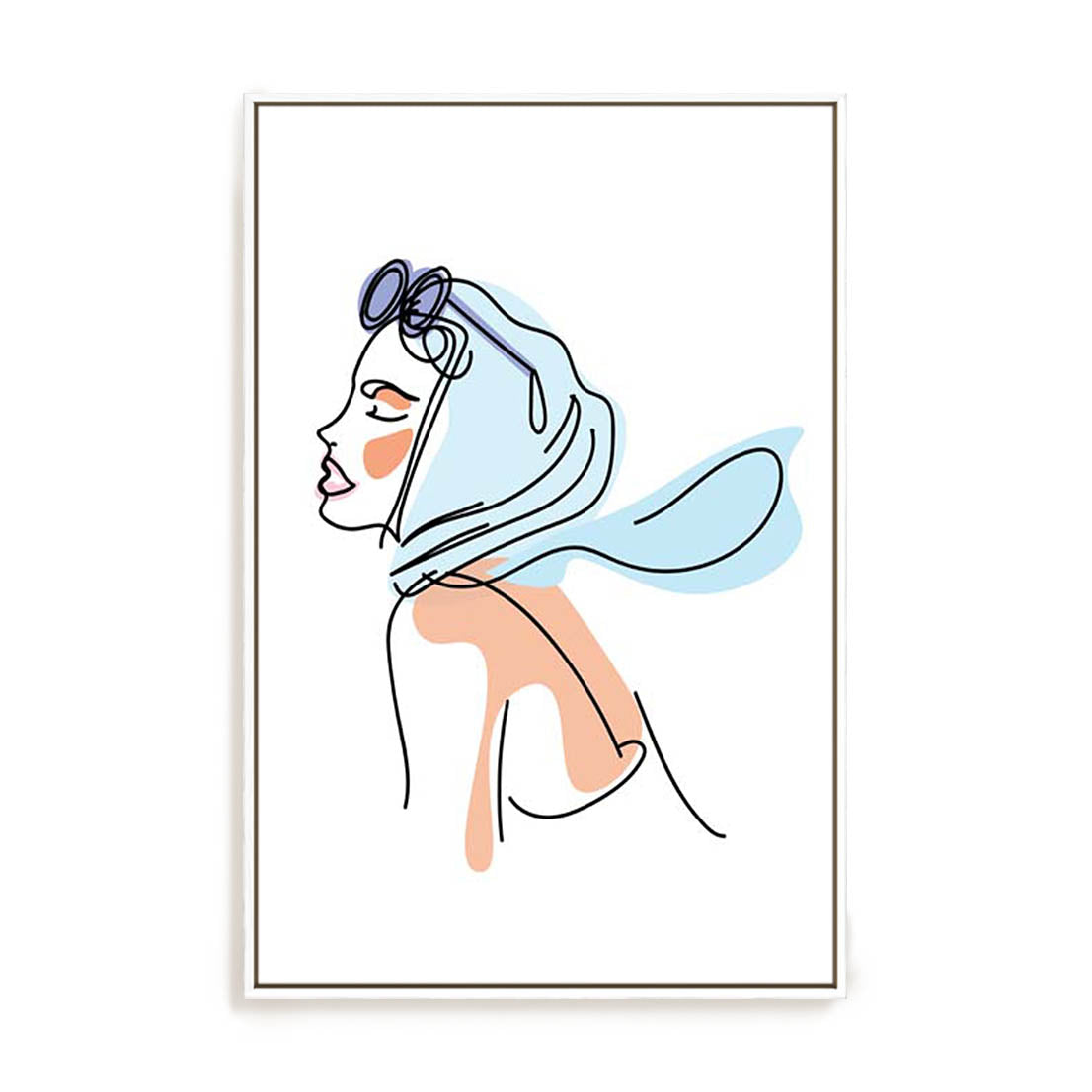 Line Girls II Wall Art