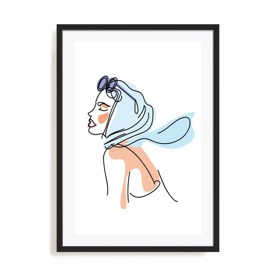 Line Girls II Wall Art