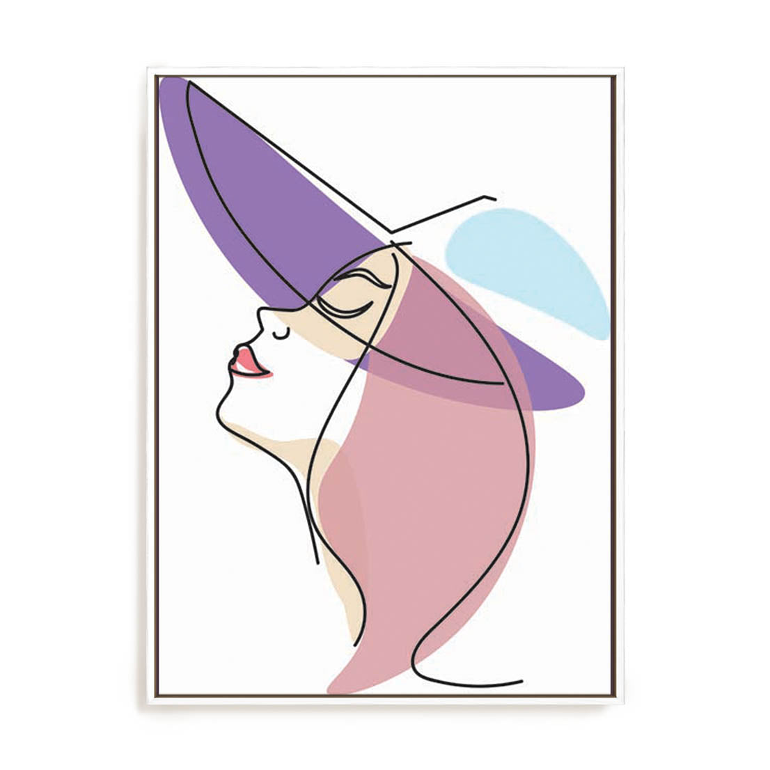 Line Girls IV Wall Art