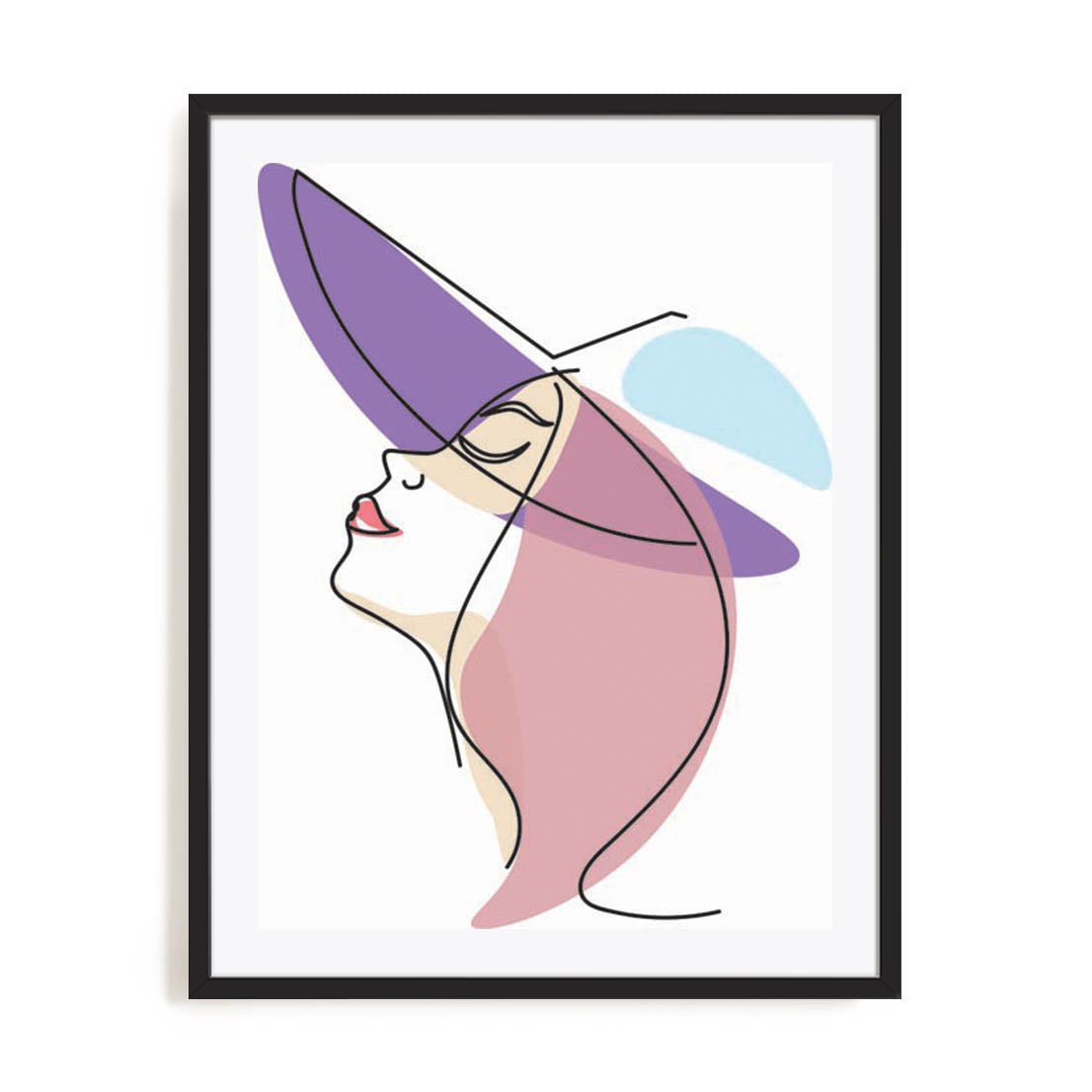 Line Girls IV Wall Art