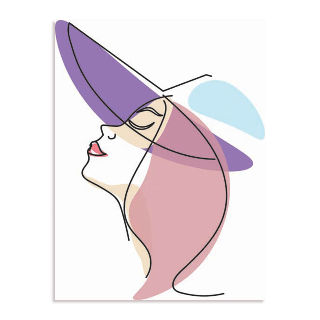 Line Girls IV Wall Art