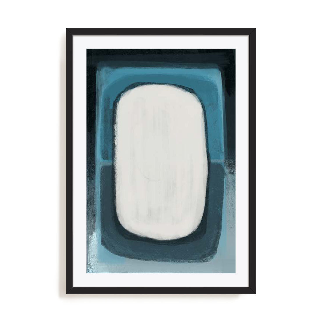 Abstract Blue II Wall Art