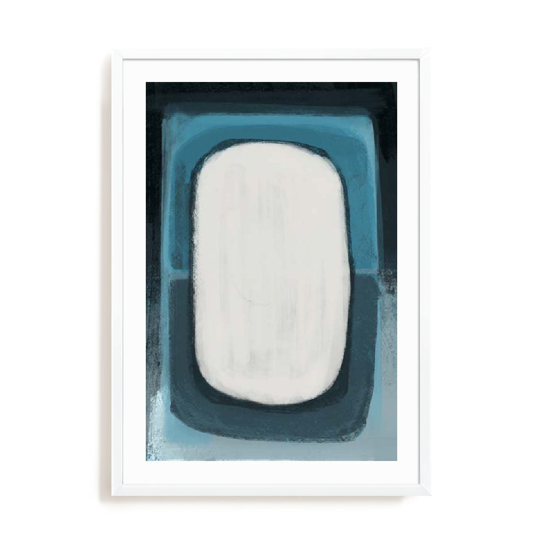Abstract Blue II Wall Art