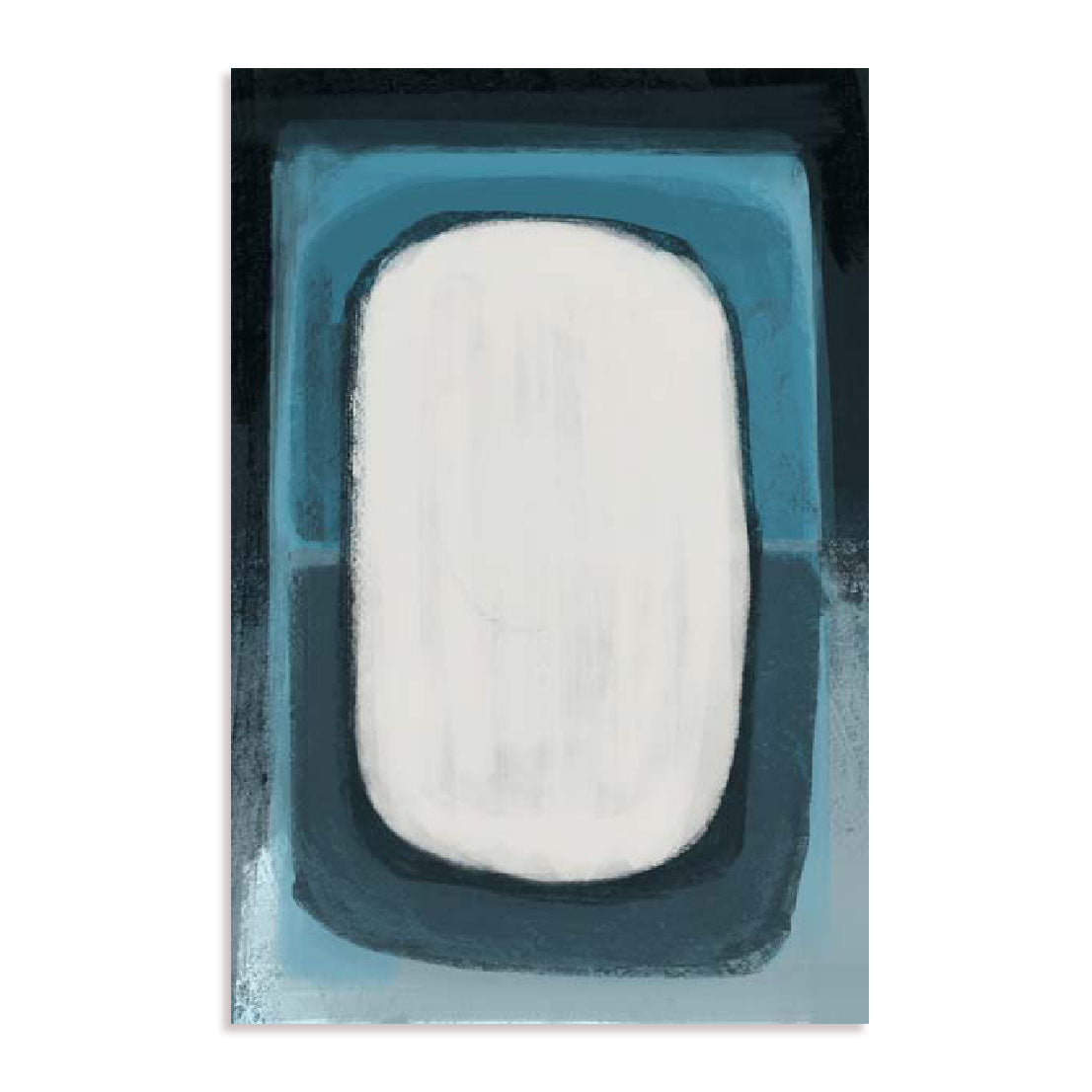 Abstract Blue II Wall Art