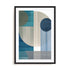 Abstract Blue III Wall Art