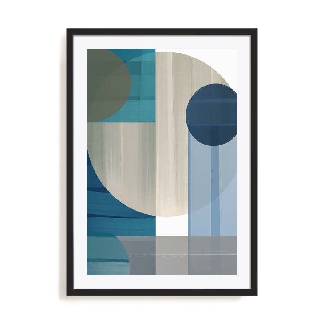 Abstract Blue III Wall Art