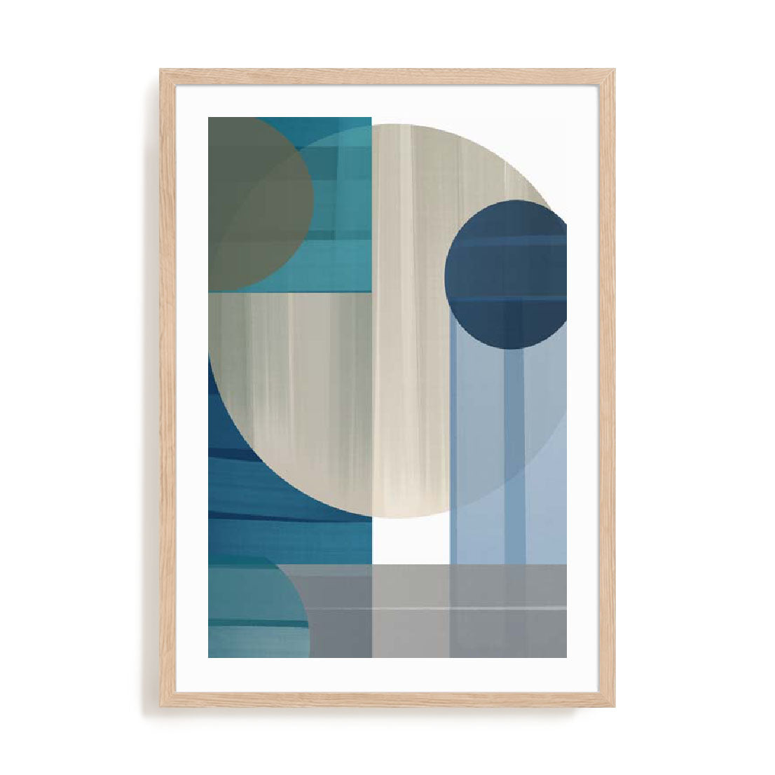 Abstract Blue III Wall Art