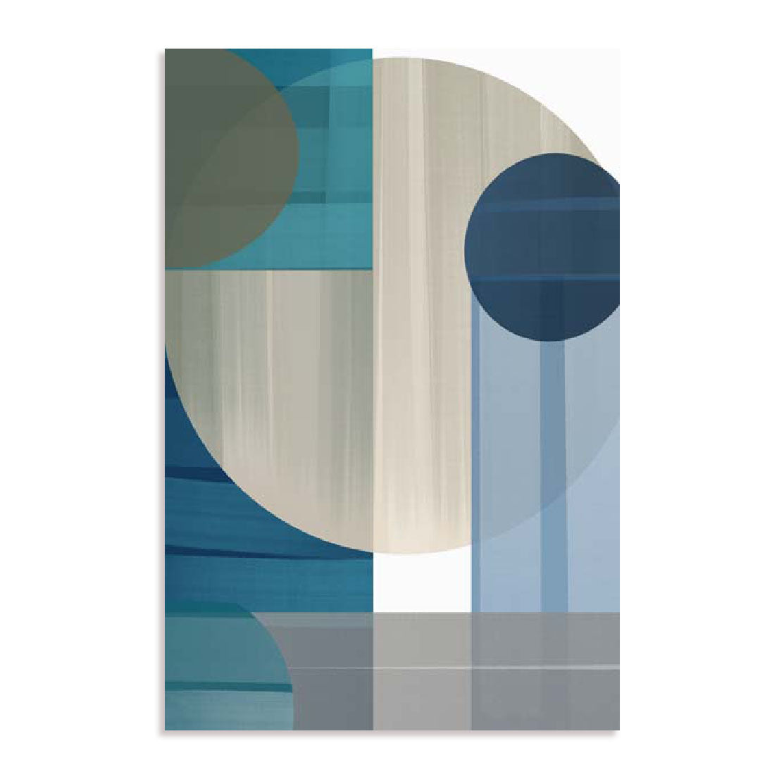 Abstract Blue III Wall Art