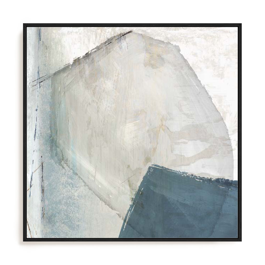 Varied Blue Abstract Wall Art