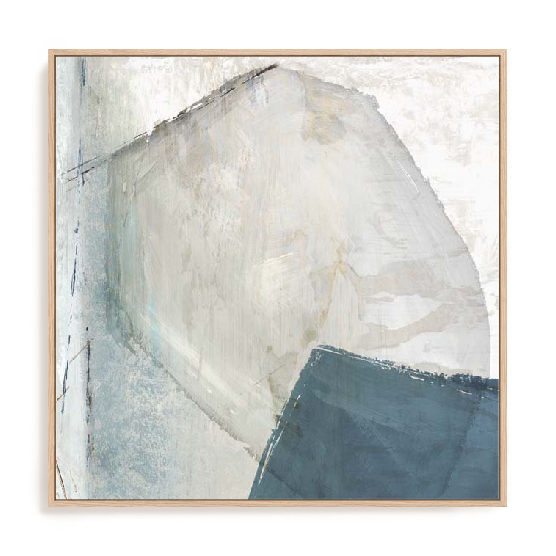 Varied Blue Abstract Wall Art