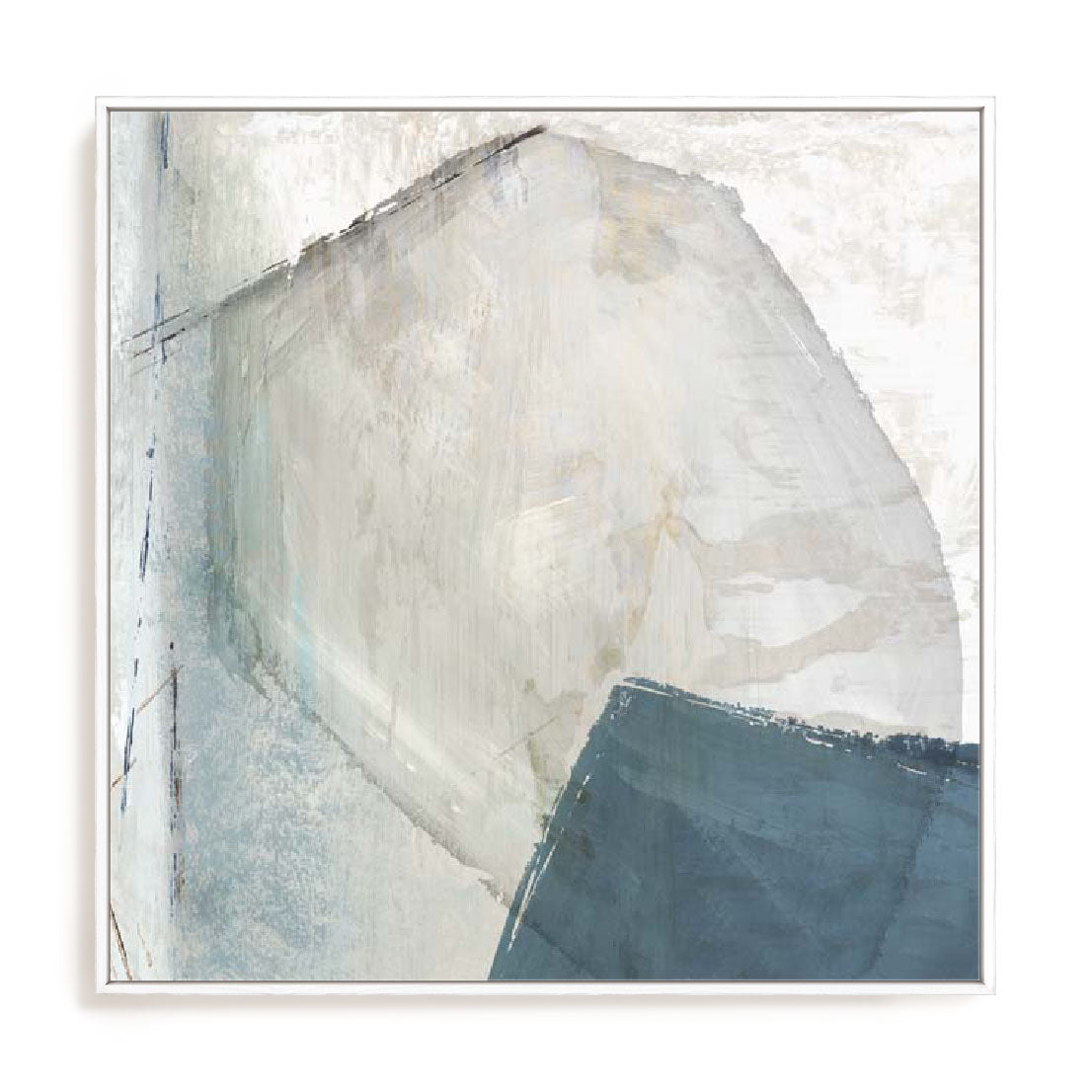 Varied Blue Abstract Wall Art