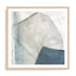 Varied Blue Abstract Wall Art #oran_natural-white-border