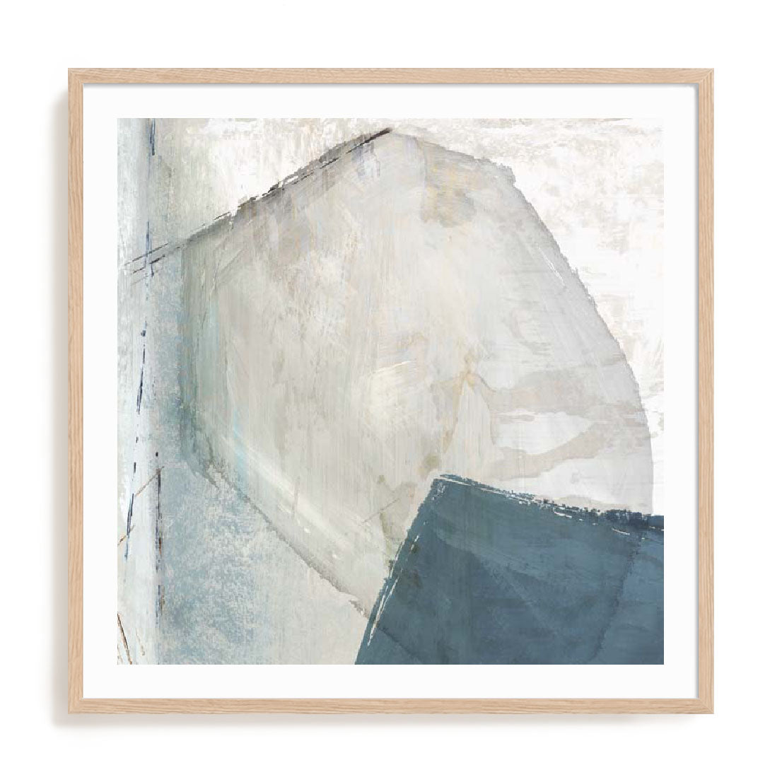 Varied Blue Abstract Wall Art
